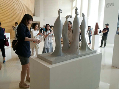 中韓雕塑家蘭州聯展