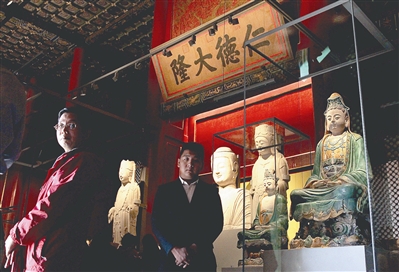 故宮雕塑館“全臉見(jiàn)人”