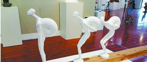 “幸運的光譜——海峽新銳雕塑展”開展持續到5月30日