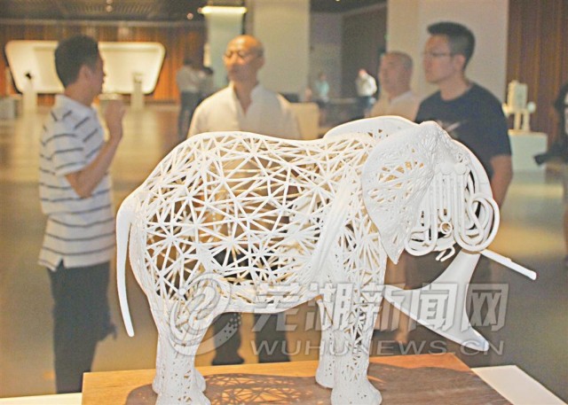 蕪湖“劉開渠獎”國際雕塑大展優秀方案展昨開幕